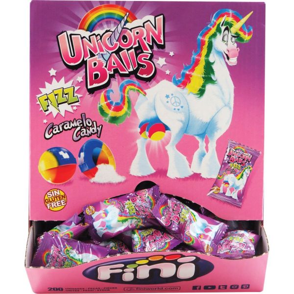 Fini Unicorn Balls Fizz Caramelo Candy 5g
