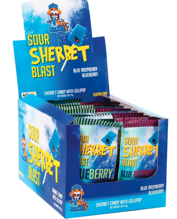 KA Bluey Sour Sherbet 15g