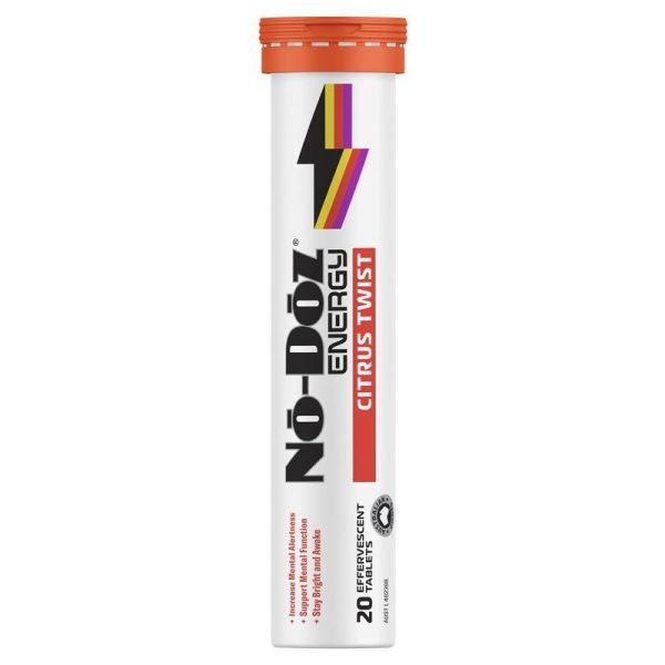 No-Doz Energy Citrus Twist 20Pk