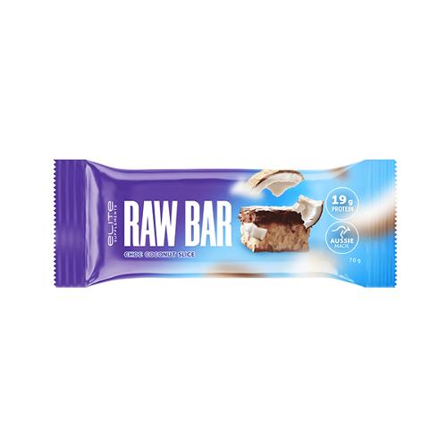 Elite Supplements Raw Bar Choc Coconut Slice 70g