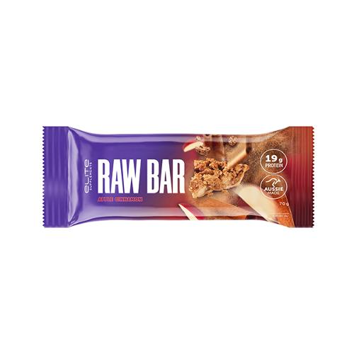 Elite Supplements Raw Bar Apple Cinnamon 70g