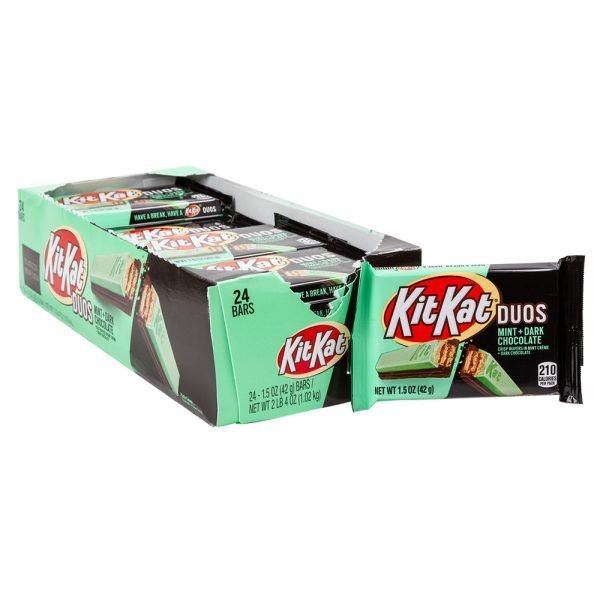 US Kit Kat Duos Mint + Dark Chocolate King Size 85g