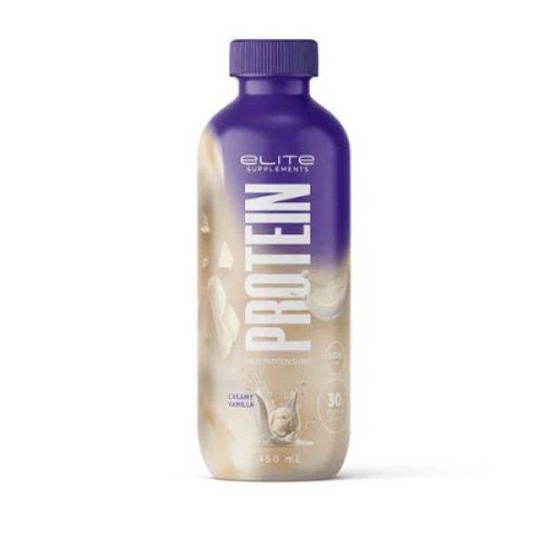 Elite Supplements Protein Shake Creamy Vanilla 450ml