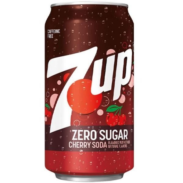 7Up Cherry Zero Sugar 355ml