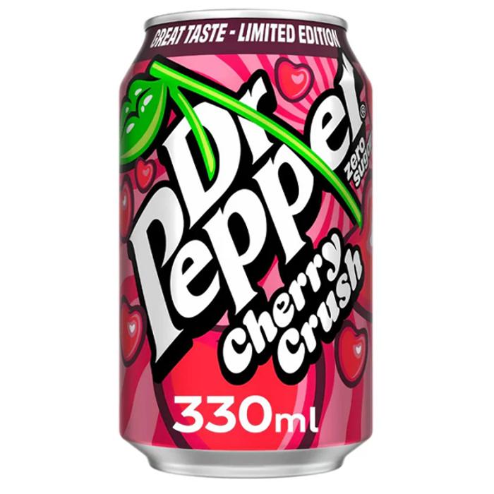 UK Dr Pepper Cherry Crush Zero 330ml