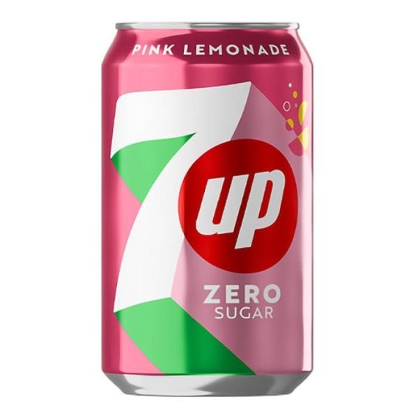 UK 7-UP Pink Lemonade Zero 330ml