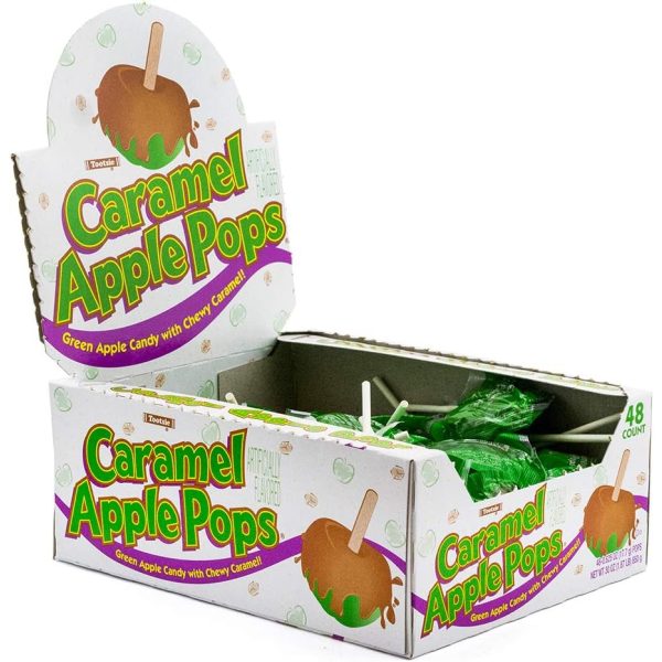 US Tootsie Pops Caramel Apple Lollipops 18g