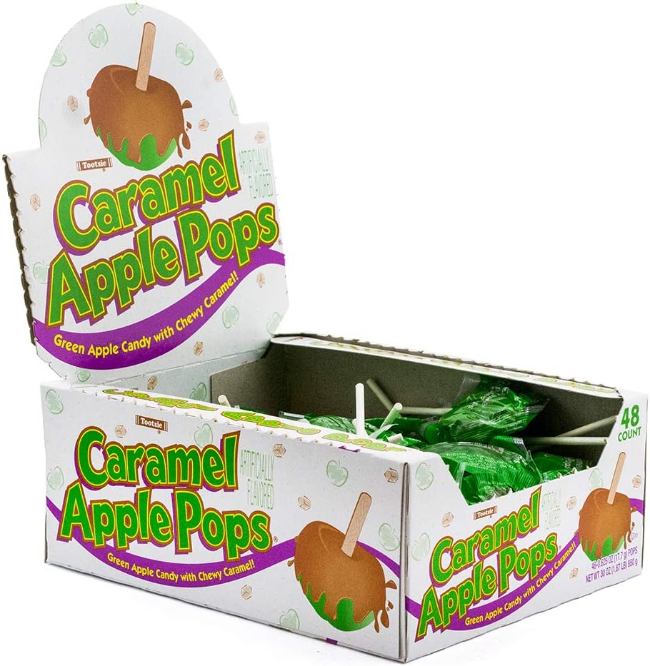 US Tootsie Pops Caramel Apple Lollipops 18g