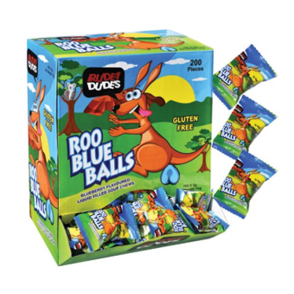 Rude Dudes Roo Blue Balls 200pcs