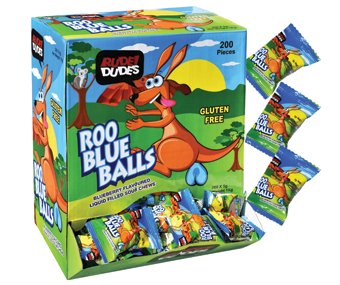 Rude Dudes Roo Blue Balls 200pcs