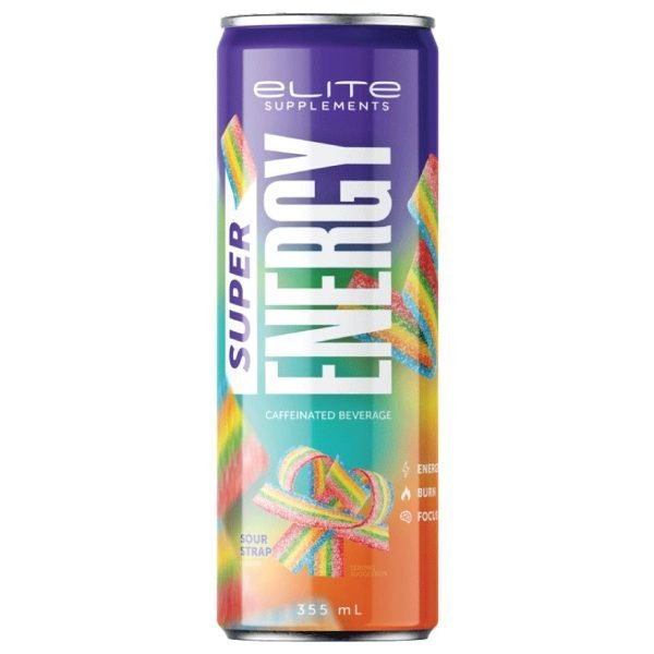 Elite Supplements Supert Energy RTD Sour Straps 330ml