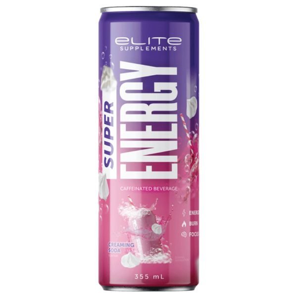 Elite Supplements Supert Energy RTD Creaming Soda 330ml