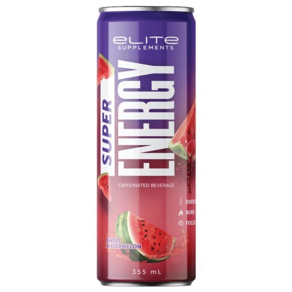 Elite Supplements Supert Energy RTD Sour Watermelon 330ml
