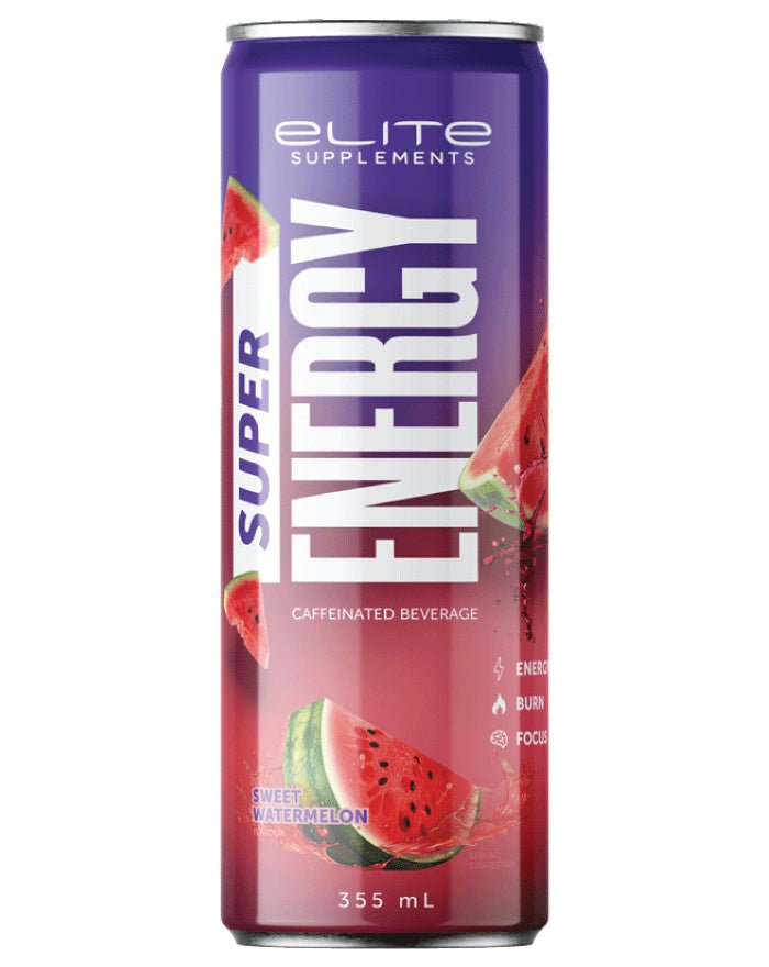 Elite Supplements Supert Energy RTD Sour Watermelon 330ml