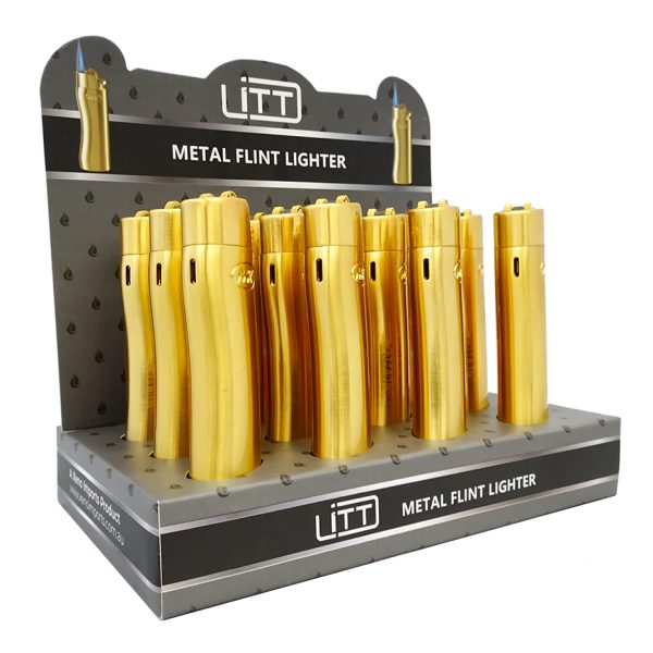 LITT Metal Flint Jet Lighter