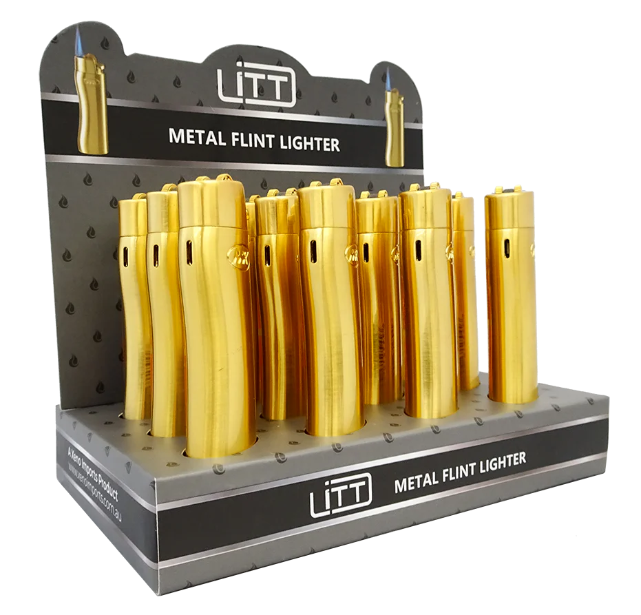 LITT Metal Flint Jet Lighter