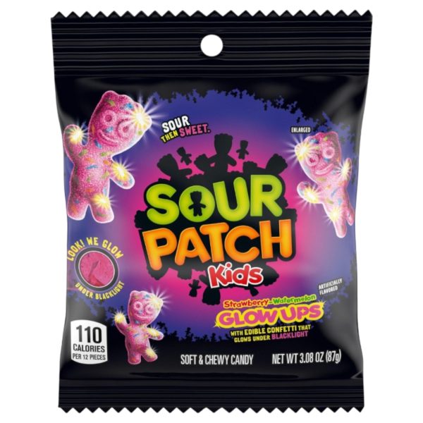 US Sour Patch Kids Glowups 88g