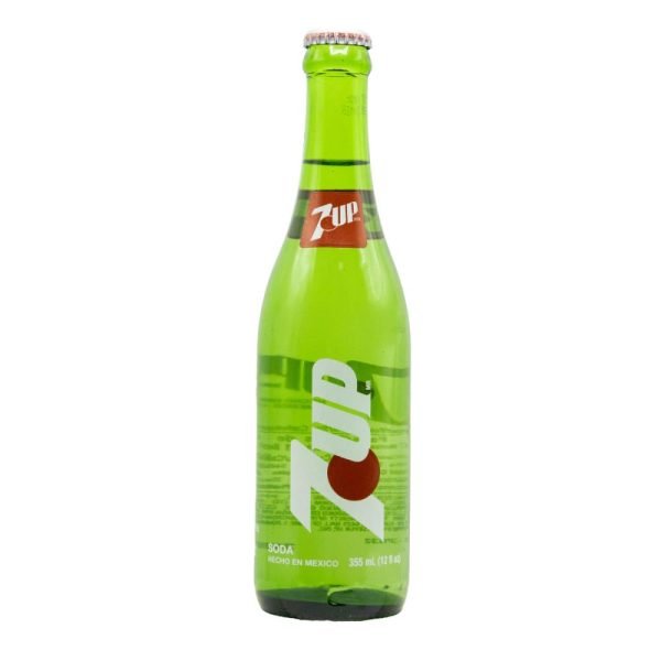 USA 7 Up Glass Bottle 355ml