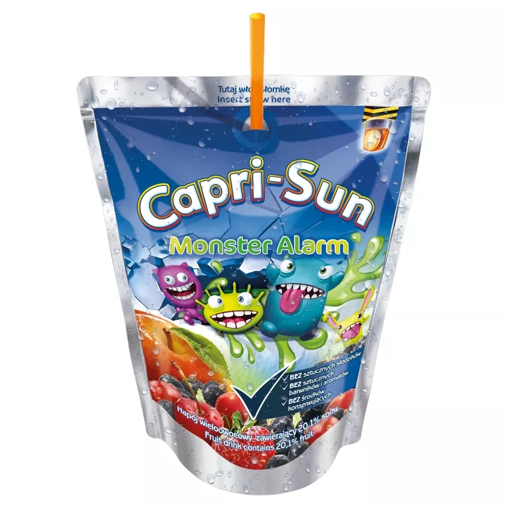 EU Capri-Sun Monster Alarm 200ml