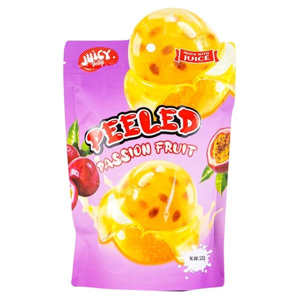 Juicy Jelly Peeled Gummy Passionfruit 120g