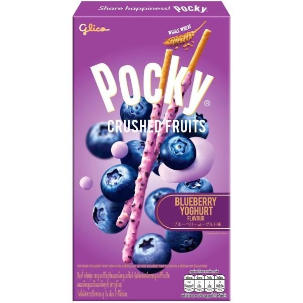 Pocky Blueberry Yoghurt Crushed Fruit 38g