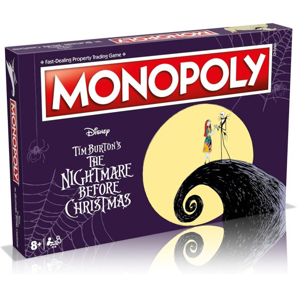Monopoly Hasbro Disney The Nightmare Before Christmas 8+