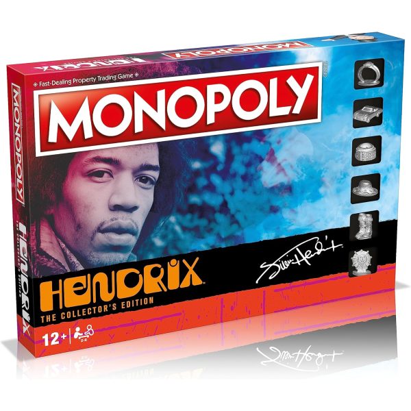 Monopoly Hasbro Hendrix The Collectors Edition 12+
