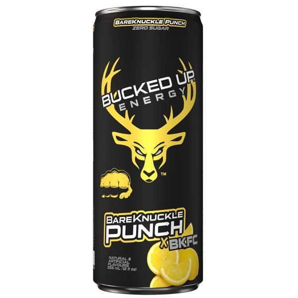 Bucked Up Energy RTD 355ml BKFC Bare Knuckle Punch