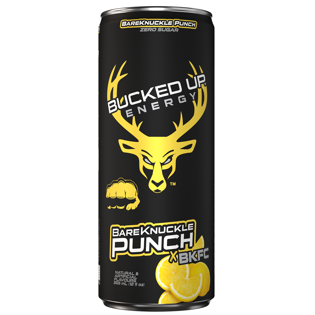 Bucked Up Energy RTD 355ml BKFC Bare Knuckle Punch