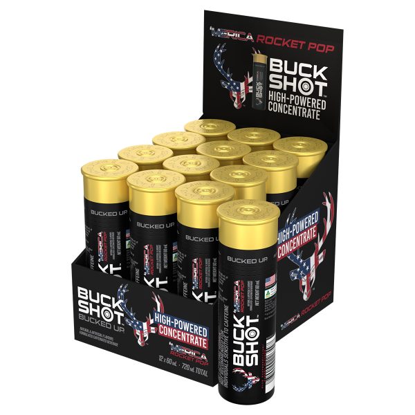 Bucked Up Buck Shots - Rocket Pop 60ml Energy Shot