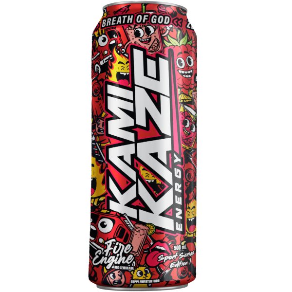 Kamikaze Energy RTD 500ml Fire Engine
