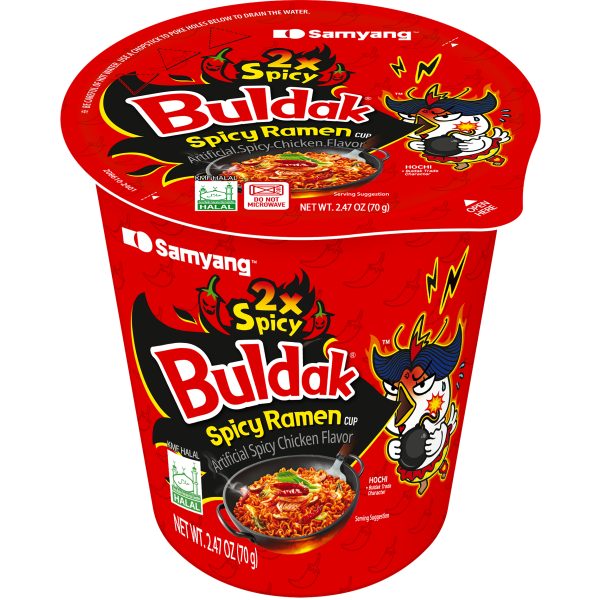 Samyang Buldak Hot Chicken 2X Spicy Cup Ramen 70g