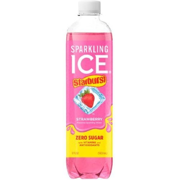 US Sparkling Ice Starburst Strawberry 502.8ml