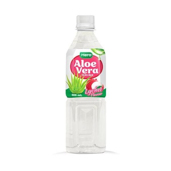 Hero Aloe Vera Lychee Drink 500ml