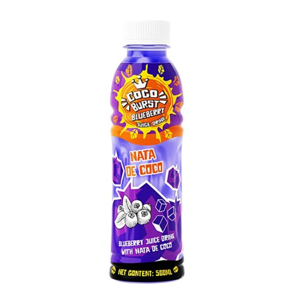 Coco Burst Blueberry Fruit with Coconut Jelly Drink 500ml