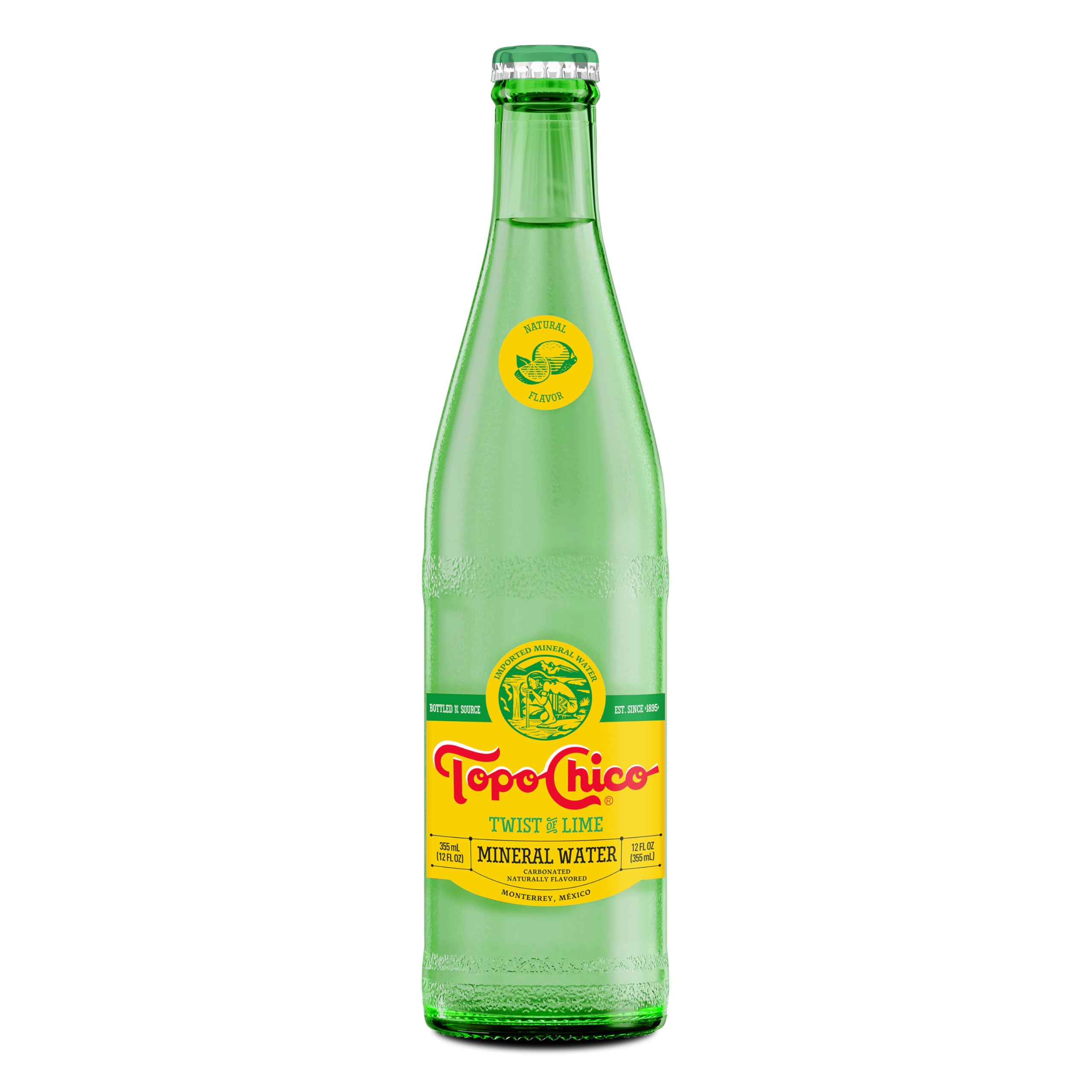 Topo Chico With Lime Essence Mineral Water 355ml
