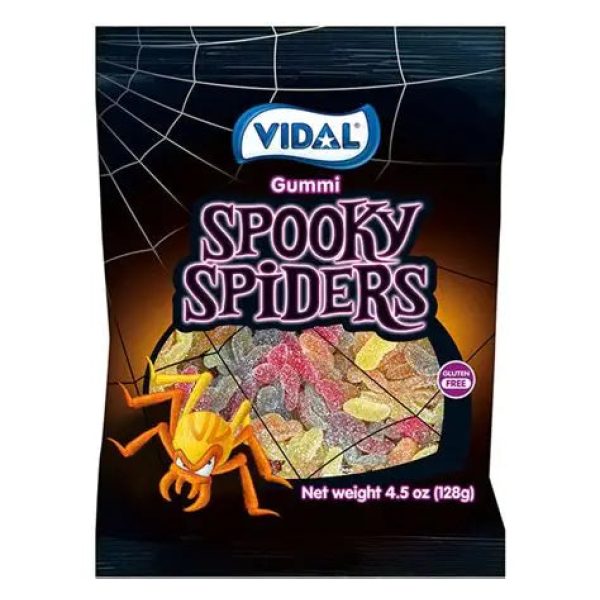 Vidal Halloween Spooky Spiders Bag 128g