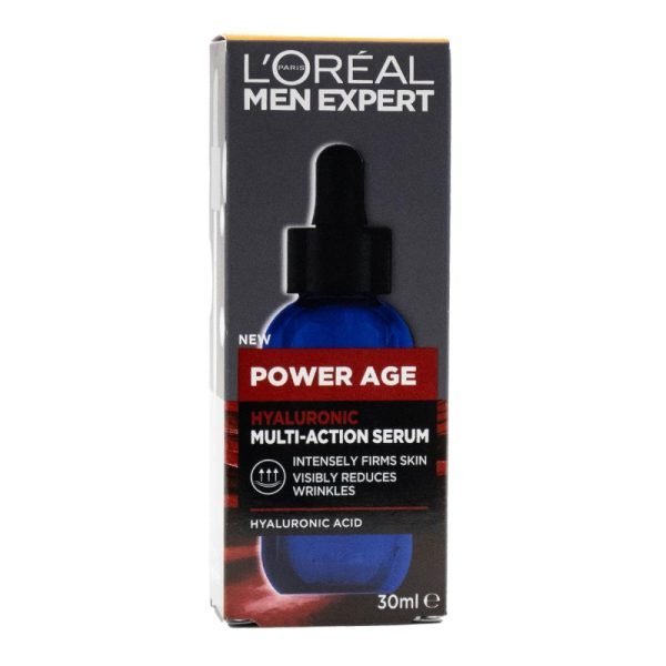 Loreal 30Ml Serum Men Expert Power Age Multi Action Hyaluronic Acid