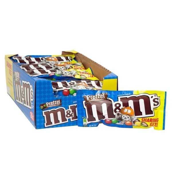 US M&M's Milk Chocolate Pretzel Sharing Size 2.83oz(80g)