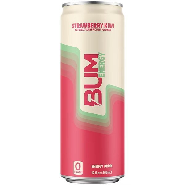 BUM Energy Drink Strawberry Kiwi 355ml