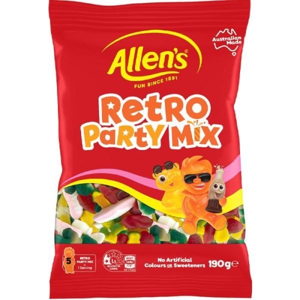 Allen's Retro Party Mix 190g
