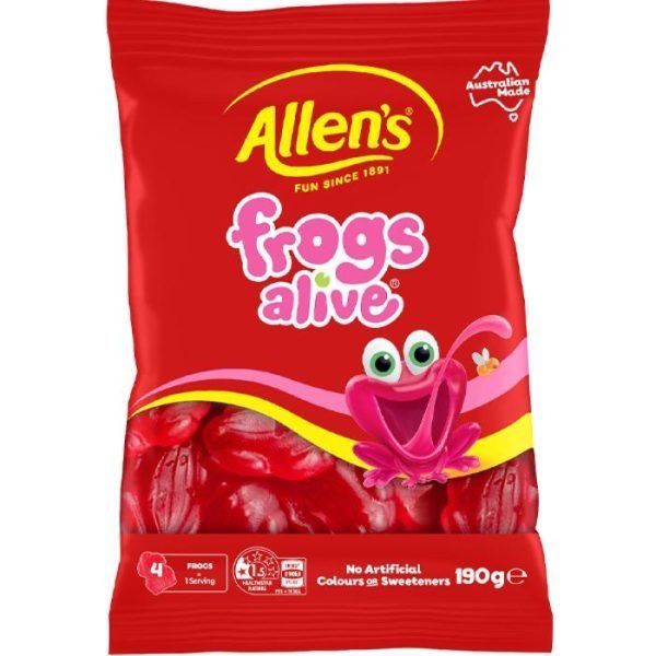 Allen's Frogs Alive 190g