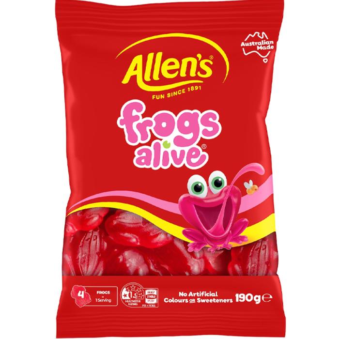 Allen's Frogs Alive 190g