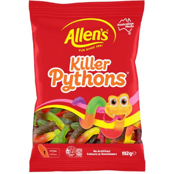 Allen's Killer Pythons 192g