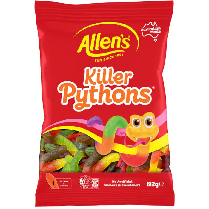 Allen's Killer Pythons 192g