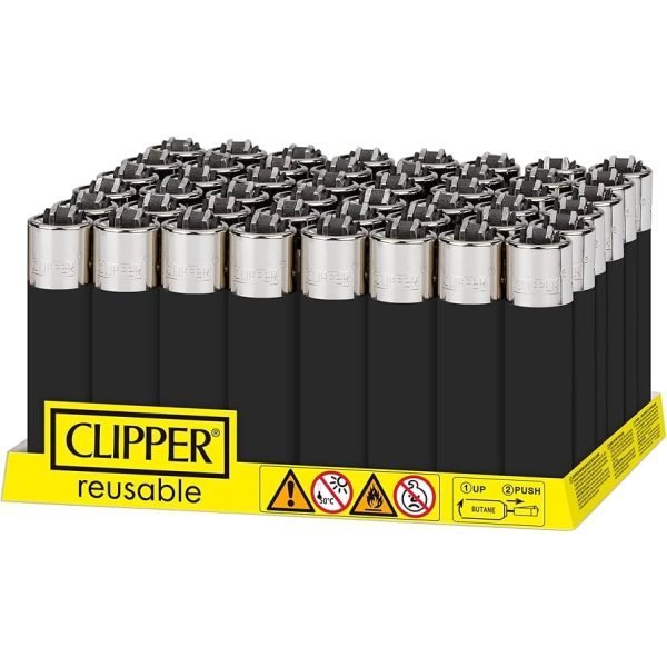 Clipper Lighter Tray Solid Black