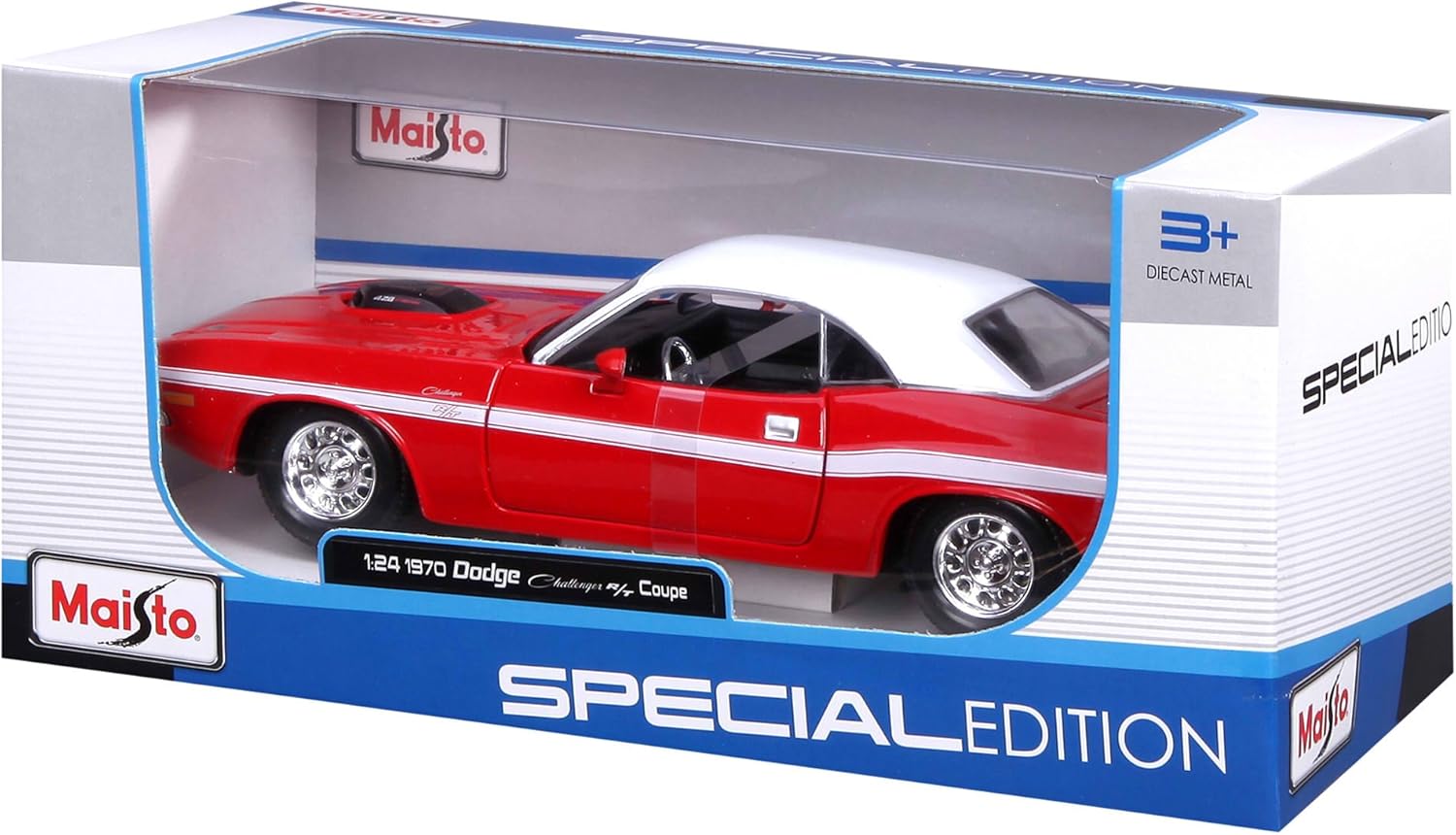 Maisto 1970 Dodge Challenger R/T Coupé 1:24 - Image 4