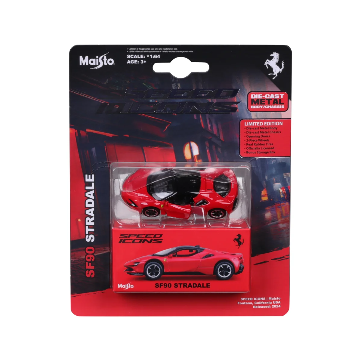 Maisto SF90 Stradale 1:64 - Image 3