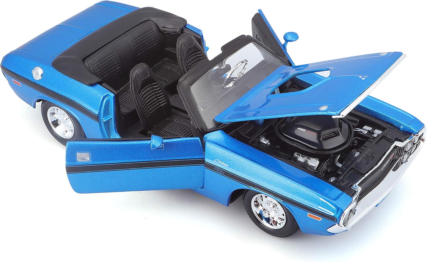 Maisto 1970 Dodge Challenger R/T Convertible 1:24 - Image 3