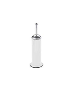 Wenko Toilet Brush Holder Set Retoro - Shiny White